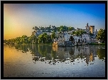 Francja, Avignon, Rzeka, Pałac
