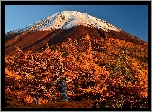 Wulkan, Fuji, Jesień