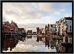 Gdańsk, Rzeka, Motława, Zabytkowe, Kamienice, Nabrzeże