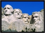 Góra, Mount Rushmore, Twarze, Prezydentów, USA