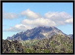 Góra, Szczyt, Tatry, Chmury