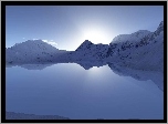 Jezioro, Górskie, Zima