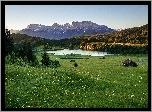 Góry, Lasy, Jeziorko, Łąka, Szałasy