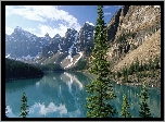 Kanada, Park Narodowy Banff, Góry, Jezioro