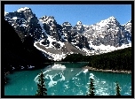 Kanada, Park Narodowy Banff, Góry Skaliste, Jezioro