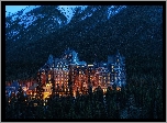 Góry, Lasy, Hotel, Zmierzch