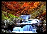 Jesień, Góry, Wodospad