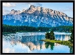 Jezioro, Góry, Las