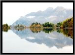 Jezioro, Góry, Odbicie