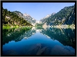 Góry, Odbicie, Jezioro, Lasy