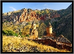 Armenia, Prowincja Wajoc Dzor, Czerwone, Skały, Góry, Kamienie, Klasztor Norawank, Kościół