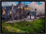 Góry, Dolomity, Kaplica, Włochy