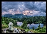 Góry, Jezioro, Lasy, Kamień