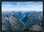 Góry, Skały, Fiord, Zatoka Milforda, Park Narodowy Fiordland, Nowa Zelandia