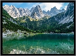 Porośnięte, Góry, Mieming Range, Jezioro Seebensee, Austria