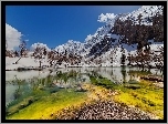 Góry, Jezioro, Dolina, Naltar, Zima, Pakistan