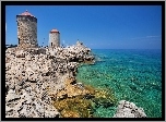 Grecja, Rodos, Mandraki, Przystań Jachtowa,
