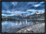 Hdr, Góry, Jezioro, Lasy