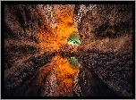 Wyspy Kanaryjskie, Wyspa Lanzarote, Jaskinia Cueva de los Verdes, Hiszpania