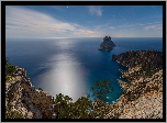 Hiszpania, Ibiza, Morze Balearskie, Wybrzeże, Wzgórza