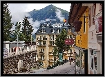 Hotel, Uliczka, Bad Gastein, Austria