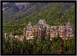 Góry, Fairmont Banff Springs, Hotel, Świerki