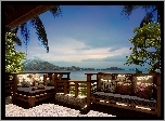 Hotelowy, Taras, Wyspy, Tajlandia