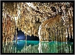 Jaskinia, Stalaktyty, Rzeka, Secreto, Riviera, Maya