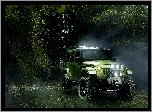 Jeep Las, Promienie Słońca, Poranek