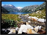 Góry, Jeziorko, Kamienie