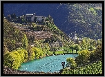 Jeziorko, Park, Góry, Pola, Zabudowania