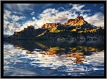 Jezioro, Góry, Arizona, Hrabstwo Apache, Odbicie