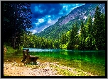 Góry, Jezioro, Ławka