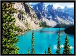 Góry, Jezioro Louise, Park Narodowy Banff, Kanada