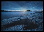 Jezioro Ładoga, Skała, Republika Karelii, Rosja
