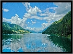 Jezioro, Góry, Lasy, Austria