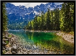 Jezioro, Kamienie, Lasy, Góry