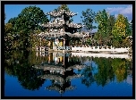 Pagoda, Jezioro, Odbicie