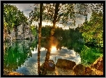 Jezioro, Skały