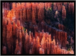 Kanion, Skały, Park Narodowy Bryce Canyon, Utah, Stany Zjednoczone