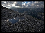 Kjerag, Fjord, Góry, Skały, Norwegia