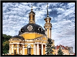 Klasztor, Saint Michael, Chmury, Włochy