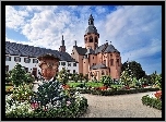 Kościół, Klasztor, Ogród, Hesja Seligenstadt, Niemcy