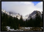 Krajobraz, Góry, Zimą, Tatry