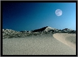 Księżyc, Pustynia
