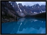 Kanada, Jezioro Moraine Lake,  Park Narodowy Banff