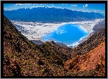 Stany Zjednoczone, Kalifornia, Góry, Jezioro, Manly Lake, Park Narodowy Death Valley