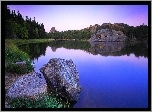 Sylvan Lake, Kamienie