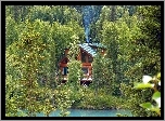 Domek, Las, Rzeka