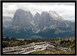Góry, Las, Ogrodzenie
